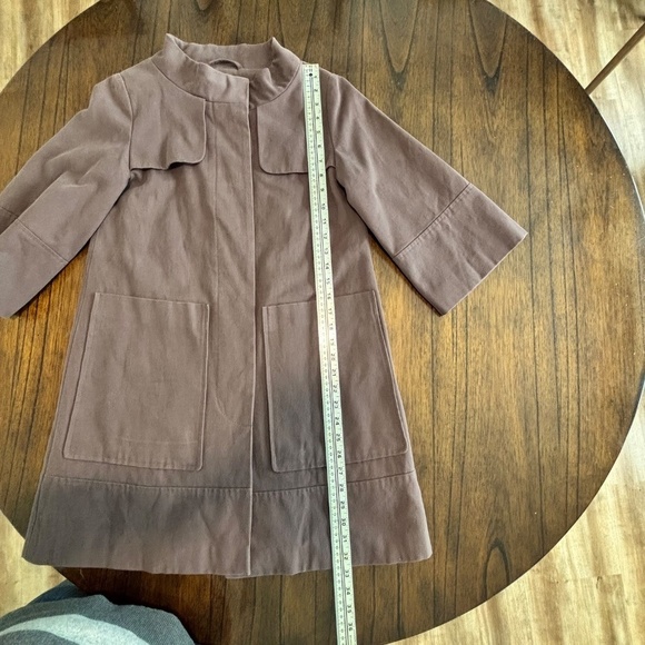 Kookai lined 3/4 sleeve cotton jacket size 34 - Picture 15 of 16